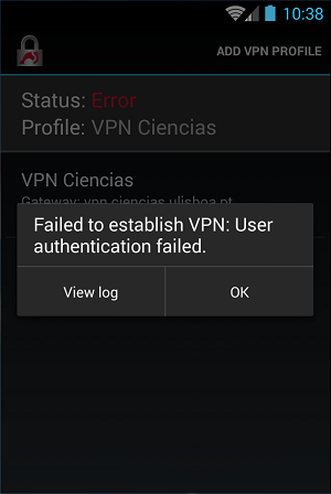 VPN Error